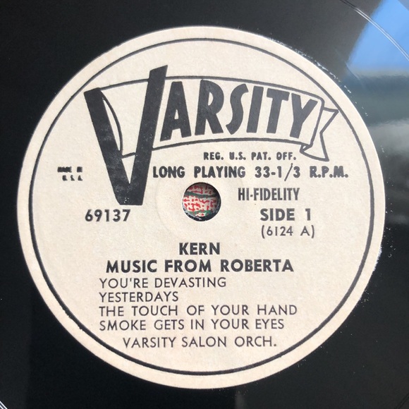 Varsity Salon Orchestra Roberta Vinyl Lp - Picture 4 of 7